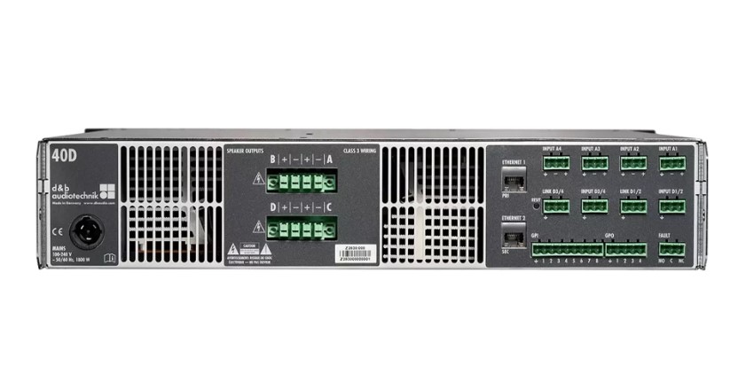 Cổng kết nối IN / OUT chuyên nghiệp và đa dạng
