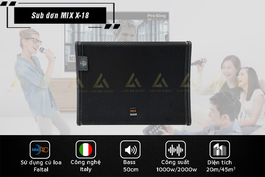Sức mạnh vượt trội cho hệ thống âm thanh chuyên nghiệp